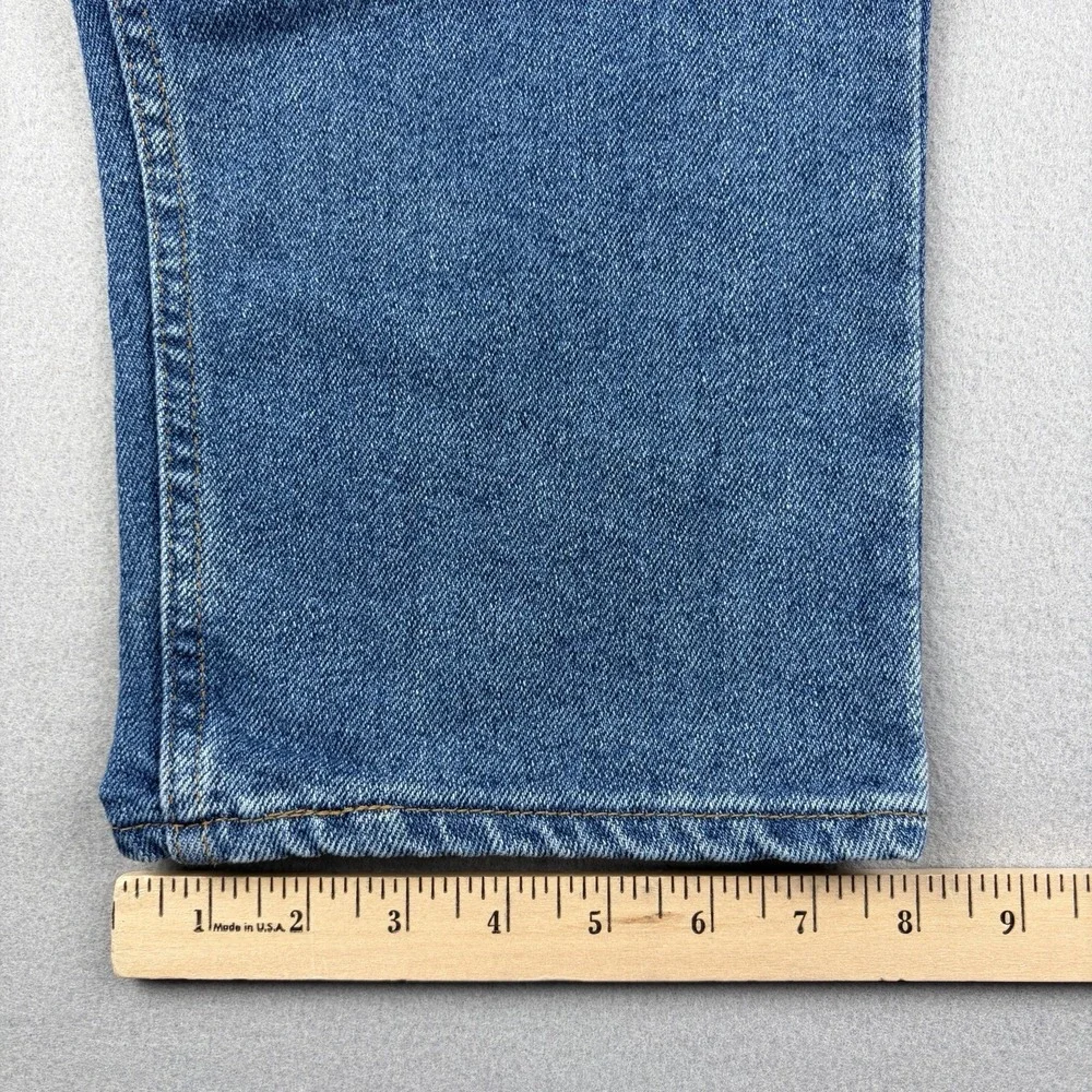 Vintage 1998 Levi's 540 Orange Tab Jeans Men's 40x30 Made in USA Relaxed Fit